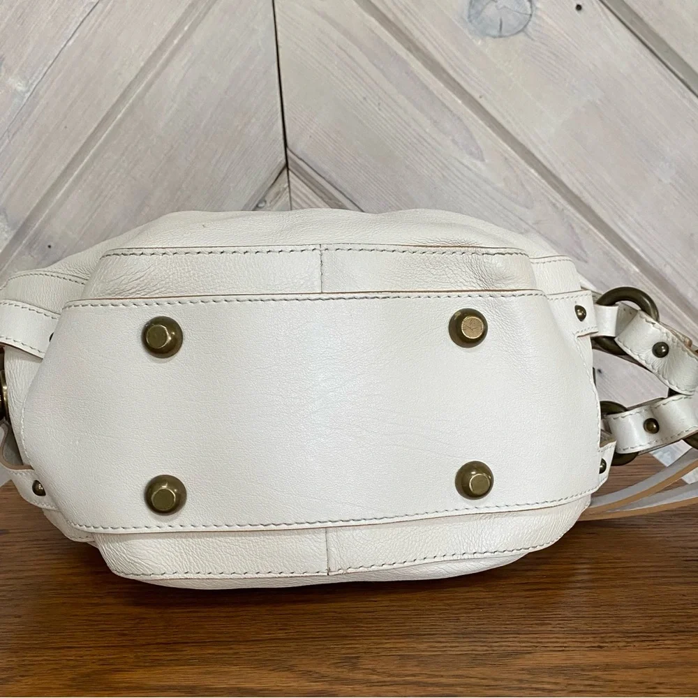 Marc Jacobs Off White Leather Shoulder Bag Made in Iltaly - Picture 10 of 16